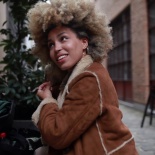 Shooting an Afro girl in Brussels, Belgium