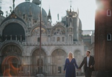 Engagement session in Venice with Luka Mario, Venice photographer