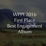 First place best elopement album in Iceland