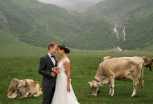 Wedding in Switzerland, Engelberg