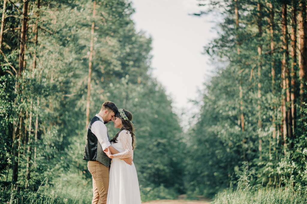 Wedding in forest, Finland, Andrew Suhinin photographer, #4973