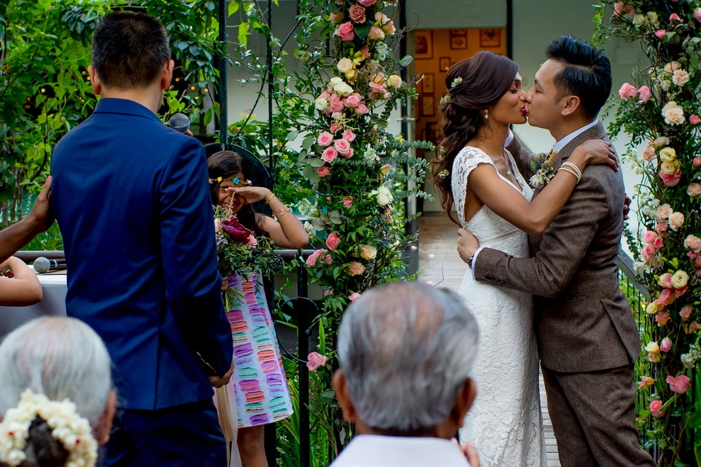 Wedding ceremony in Singapore