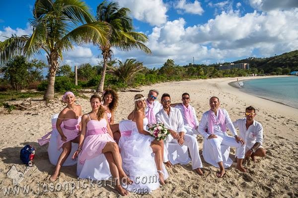 Wedding photoshoot in Antigua and Barbuda