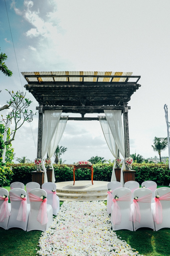 Wedding ceremony decoration Bali
