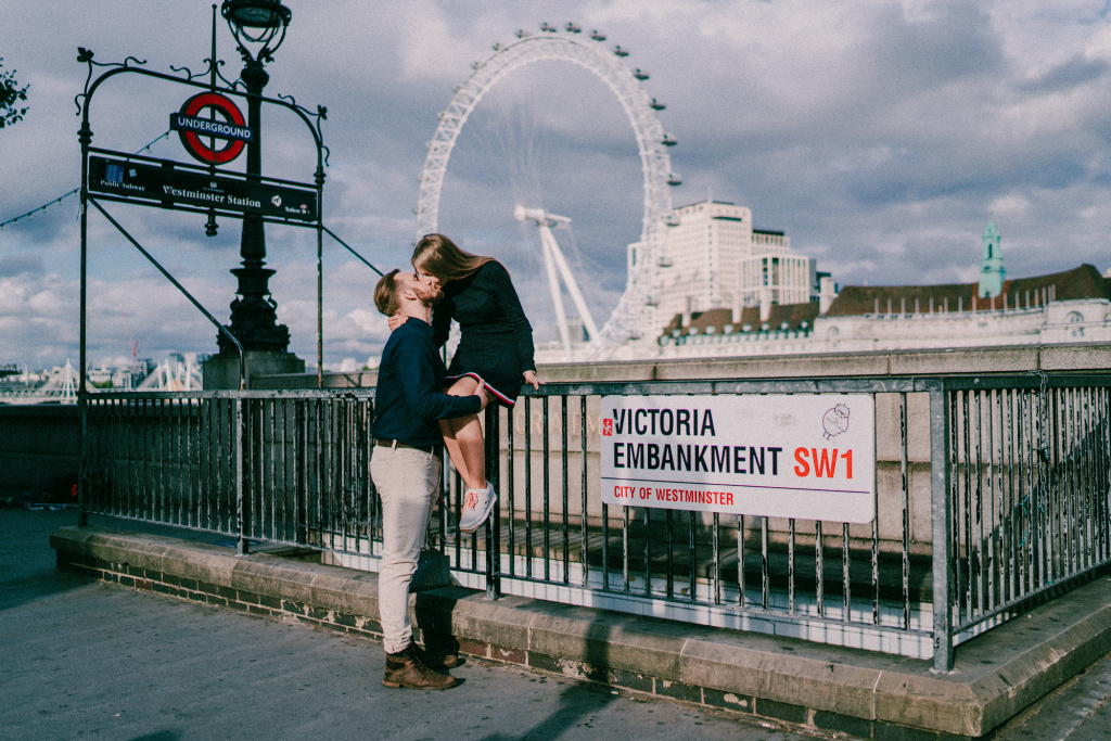 Engagement photoshoot in London for Anastasia and Chris, London, Tina Simakova photographer, #25033