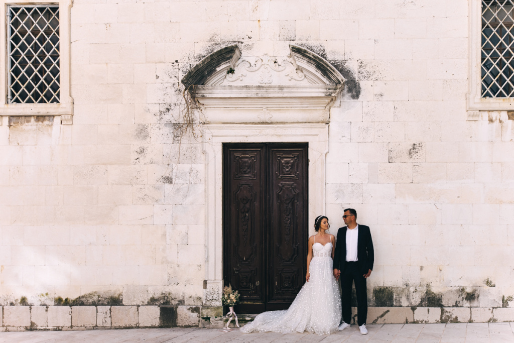 Intimate wedding in Zadar old town, Zadar, Katarina Tati photographer, #25154
