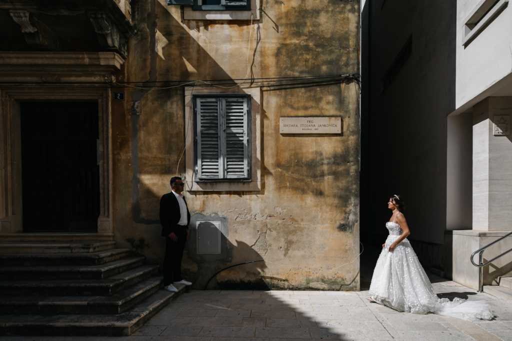 Intimate wedding in Zadar old town, Zadar, Katarina Tati photographer, #25159