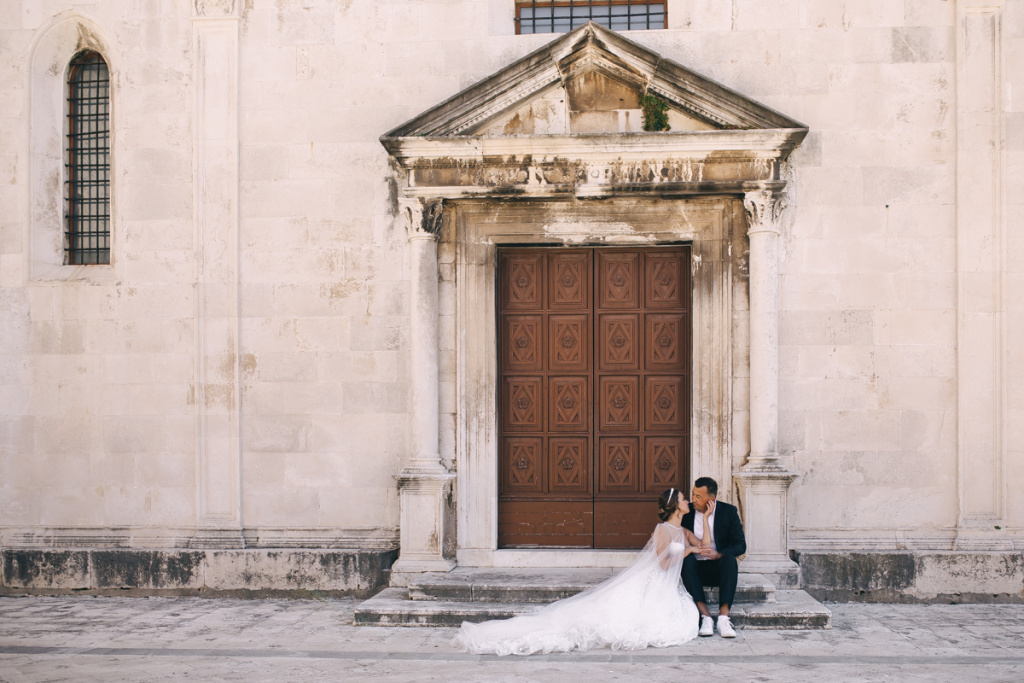 Intimate wedding in Zadar old town, Zadar, Katarina Tati photographer, #25138