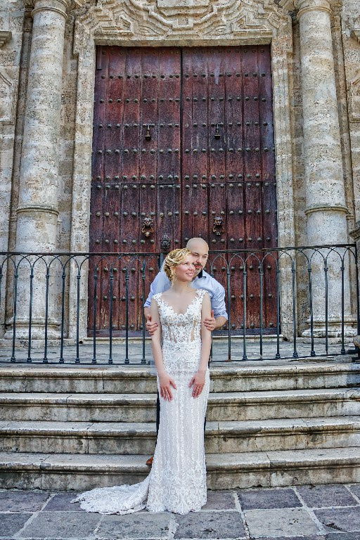 Valeria and Jonathan's wedding photo session in Cuba, Cuba, Natasha y Adrian Lamfor photographer, #25328
