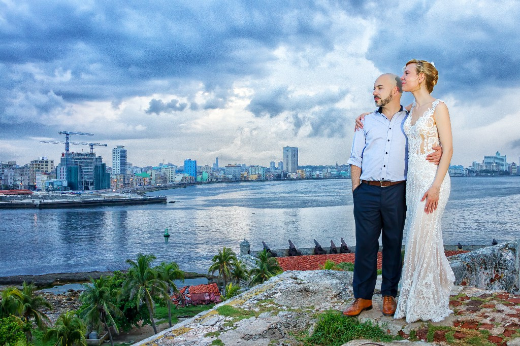Wedding photo in Havana