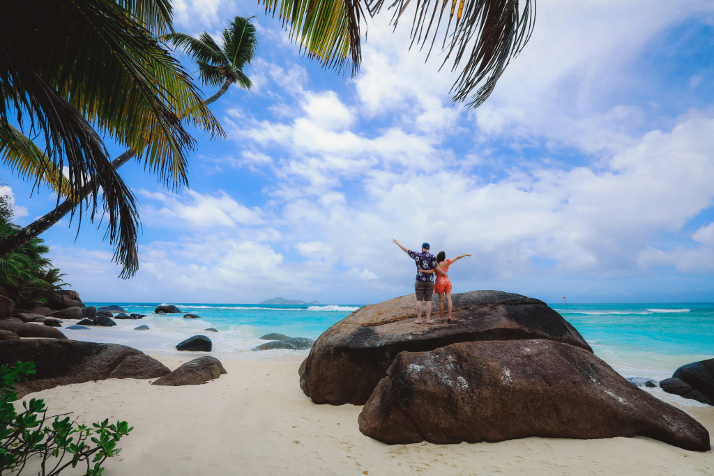 Romantic story of a Wedding on Silhouette Island, Seychelles, Dave Primov photographer, #25789