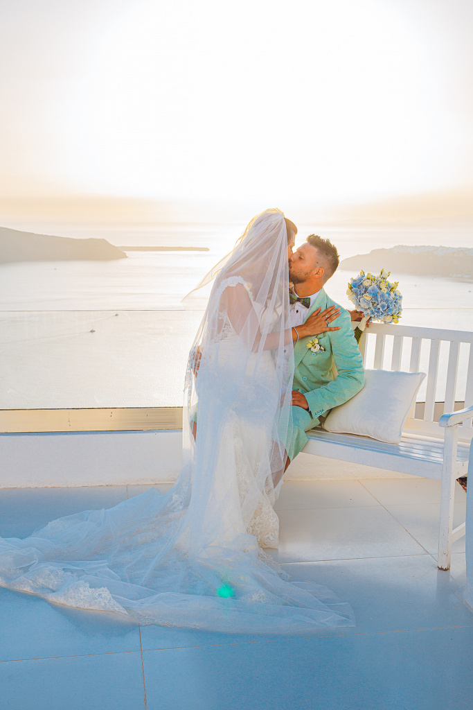Linda e Morgan in Santorini, Santorini, Foto Express Wedding Pier Wedding Photographer photographer, #26925