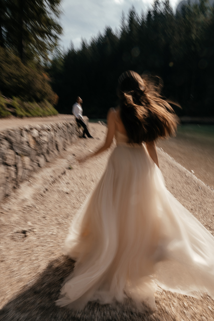 Lago di Braies wedding photoshoot, Italy, Italy, Vladimir Kiselev photographer, #28420