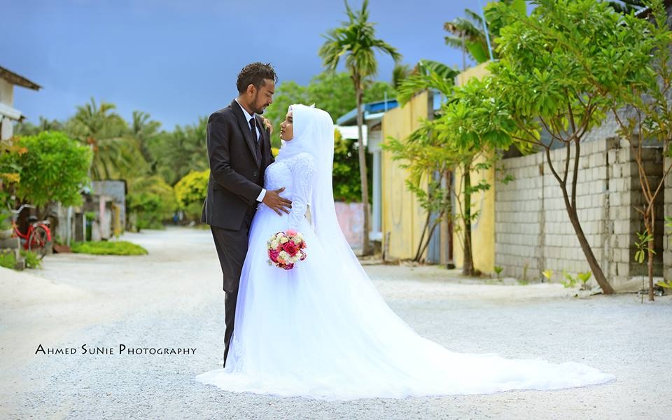 Wedding at a local island