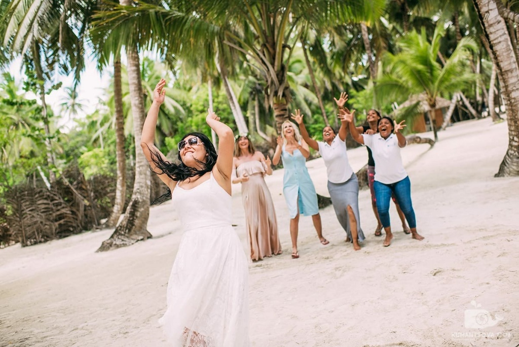 Wedding on the Saona island