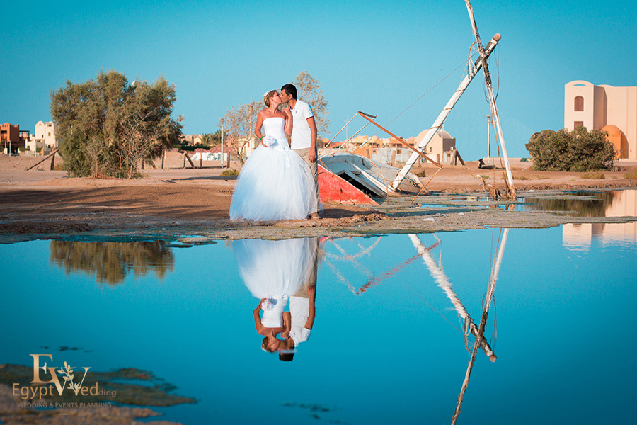 Wedding photo-session in Egypt, El gouna.