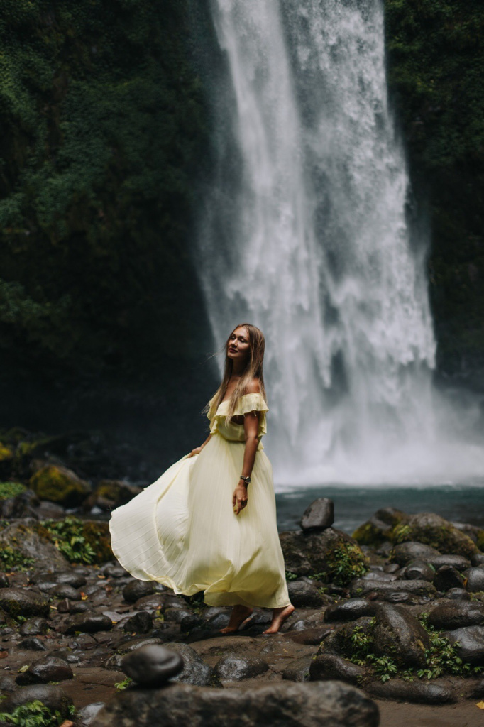 Waterfall photoshoot