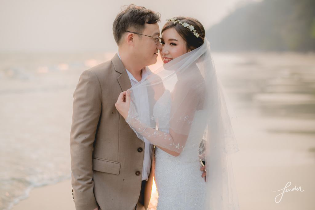 The wedding photoshoot in Thailand