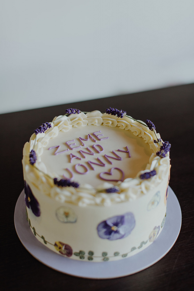 Vegan wedding Cake