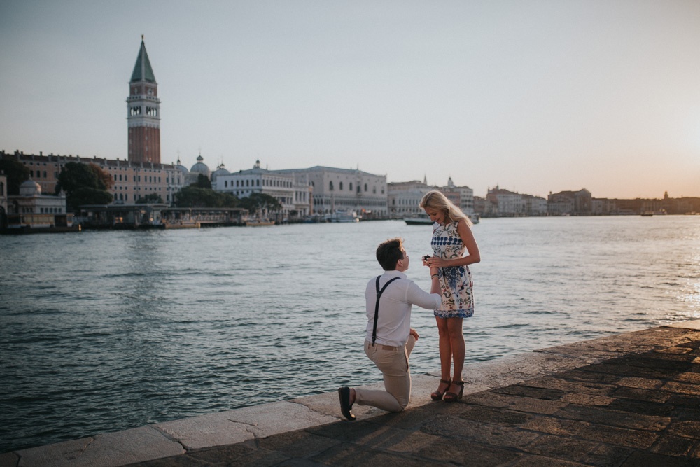 Proposal session in Venice by Luka Mario, Venice photographer