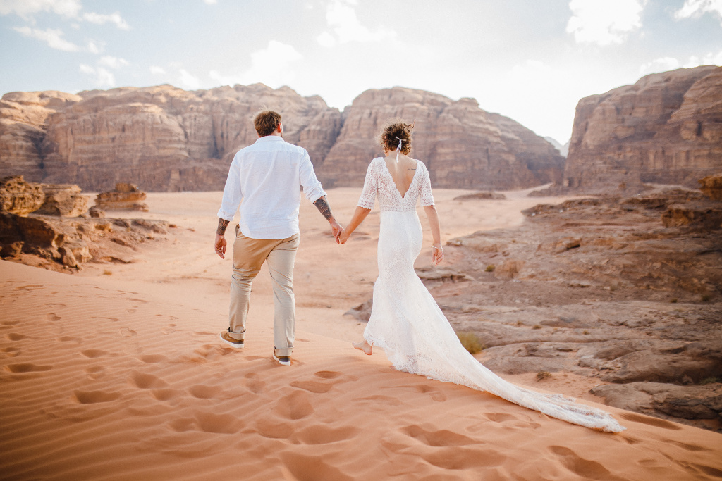 Wedding photo in Jordan