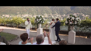 Wedding in Italy Como lake Свадьба на озере Комо