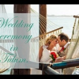 Beach wedding ceremony. Mexico, Tulum. Destination wedding videos.