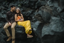 pre wedding video in batur vulcano, bali
