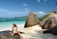 Photo shoot in Seychelles