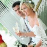 Stacey + Christopher Destination Beach Wedding in Maldives