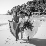 Boho-chic wedding in Seychelles