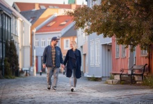 Love story of Eva and Luka in Trondheim