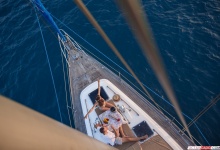 Yacht photo shooting