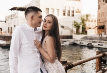 Indira and Ruslan Dubai photoshoot