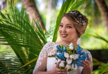 Wedding in Maldives at wild sand bank