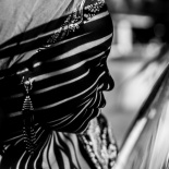 Sheikha. Shooting in Tanzania