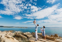 Family photography in Vourvourou, Chalkidiki, Greece