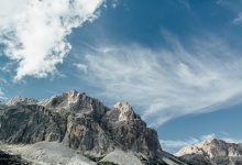 Two at Dolomites Alps photoshoot