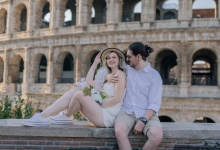 Wedding photo shoot in Rome and all around Italy