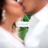 A romantic beach photoshoot on a beautiful private beach in Punta Cana