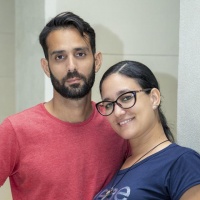 Valeria and Jonathan's wedding photo session in Cuba