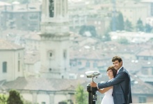 Bergamo. Veronika and Pavel